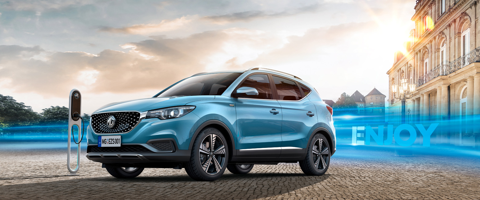 MG ZS electric car 